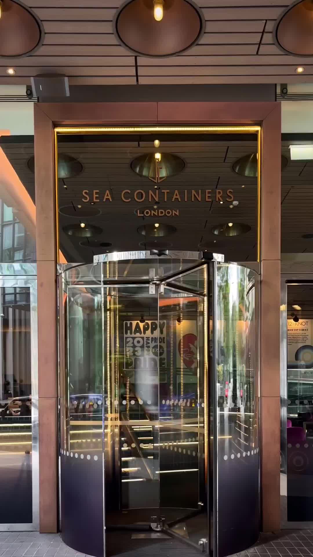 Taste Café Riggs at Sea Containers London: 2 Weeks Only