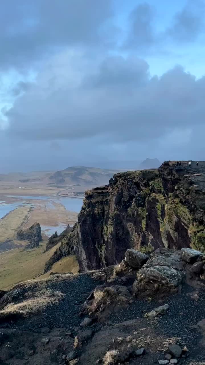 Discover Iceland's Endless Black Beach at Dyrhólaey