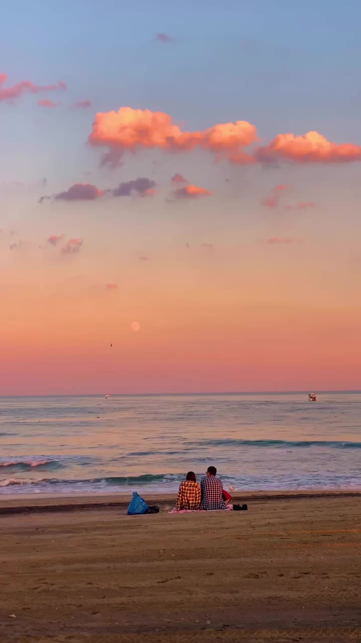 Sunset at Bradley Beach: Who Would You Sit With?