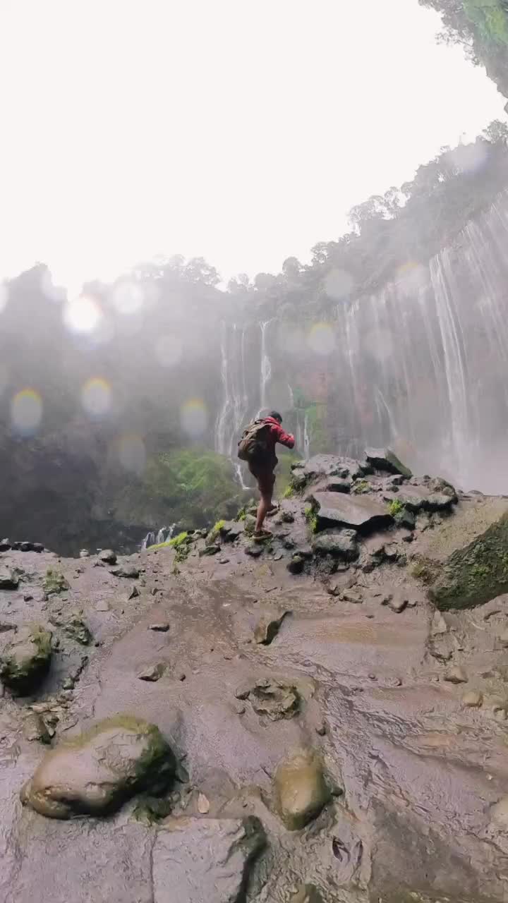 Discover Tumpak Sewu Waterfalls in Indonesia