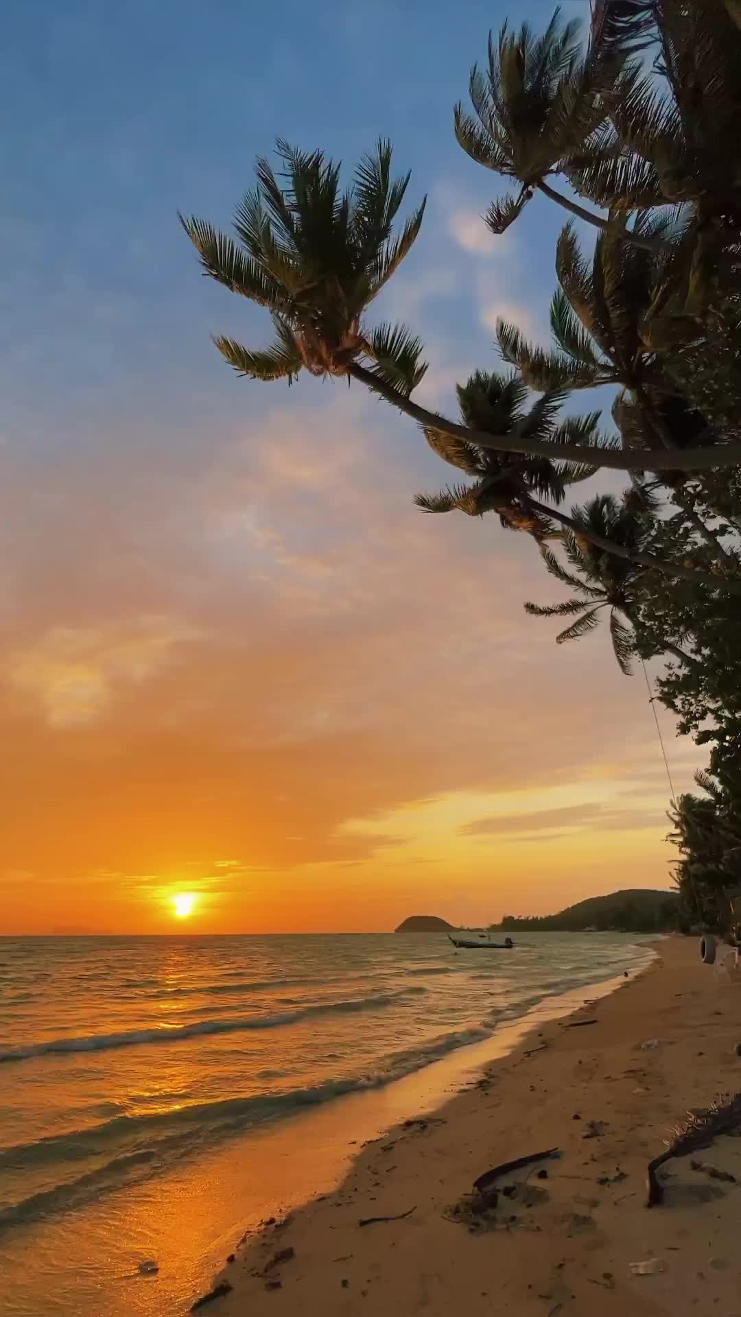 Stunning Koh Samui Sunset - Tropical Paradise