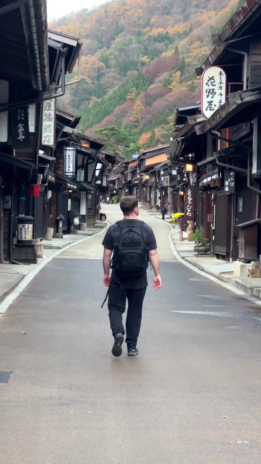 Walking Narai Post-Town in Nagano, Japan 🇯🇵