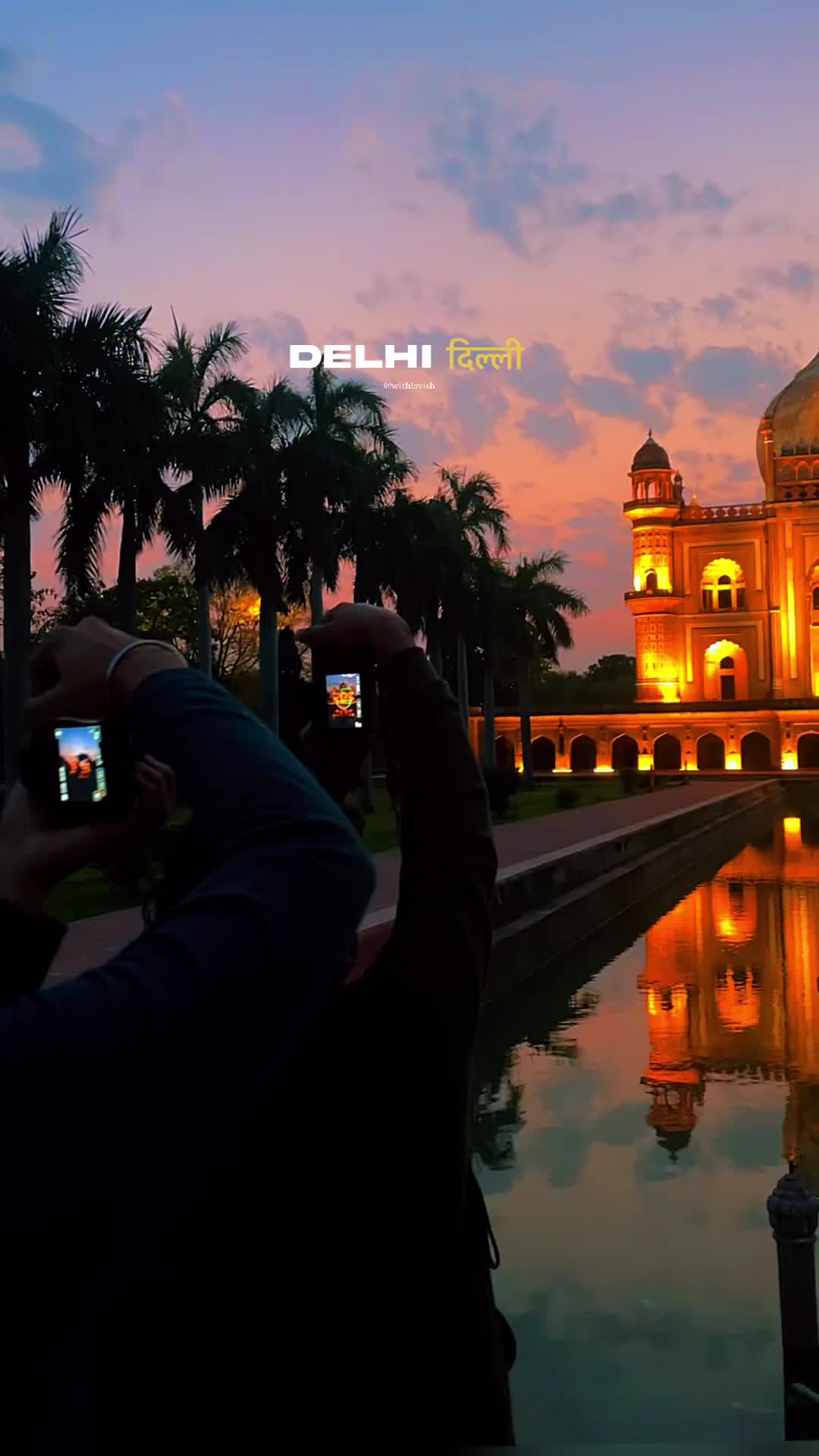 Discover Delhi's Nighttime Magic ✨❤️ | Night Tour Video