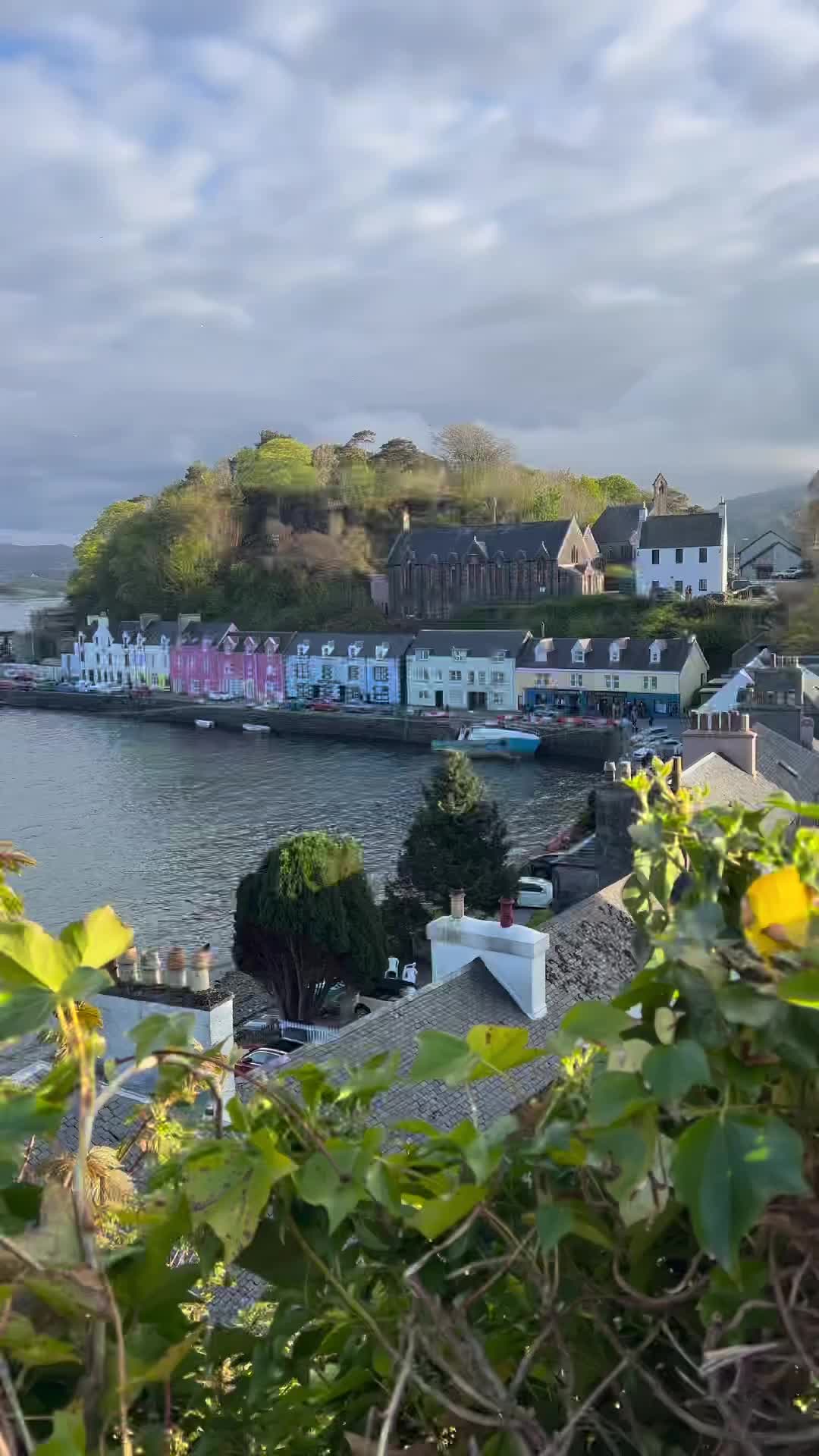 Picturesque Portree Harbour on the Isle of Skye