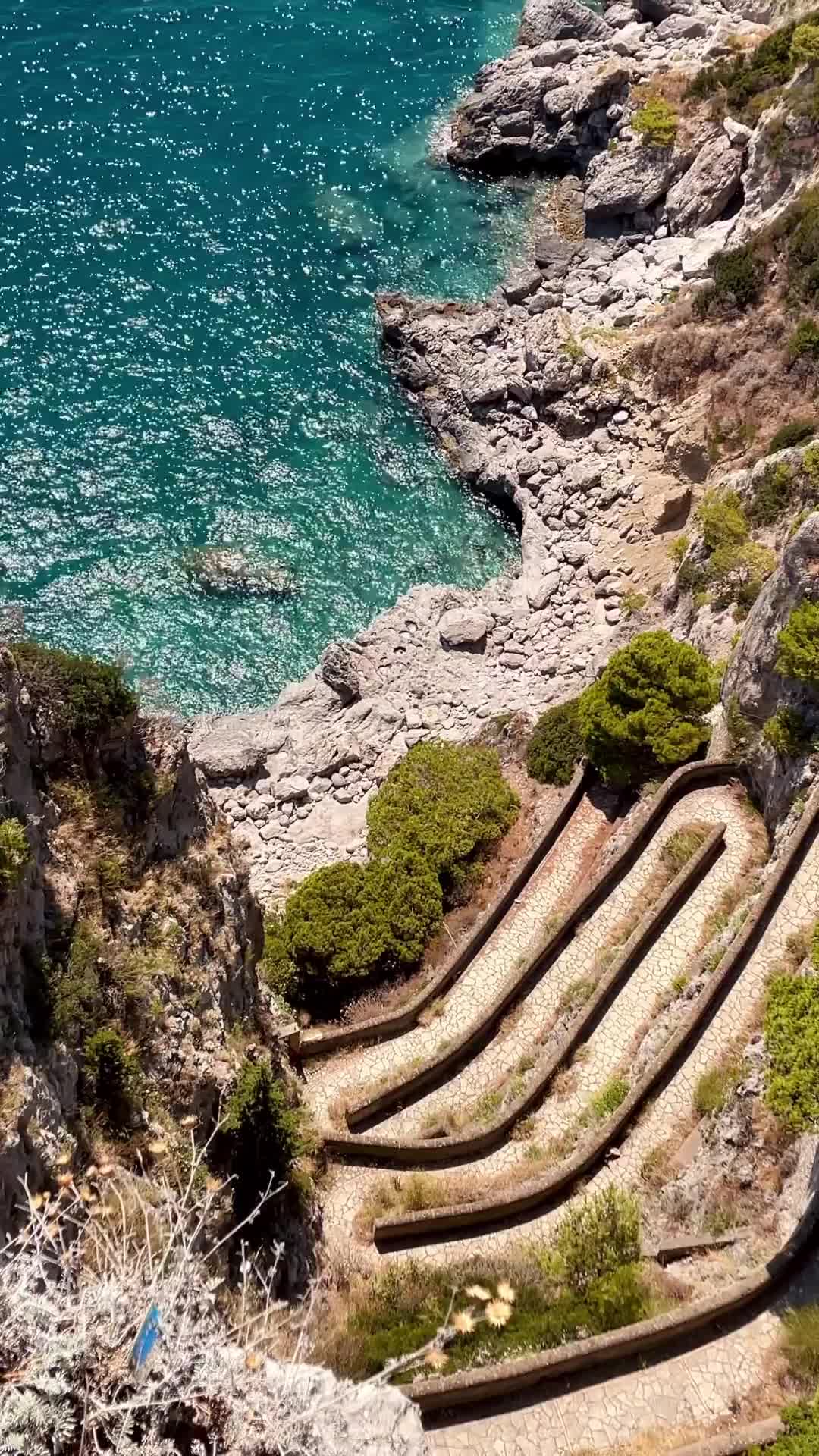 Discover Via Krupp: Capri's Stunning Cliffside Path