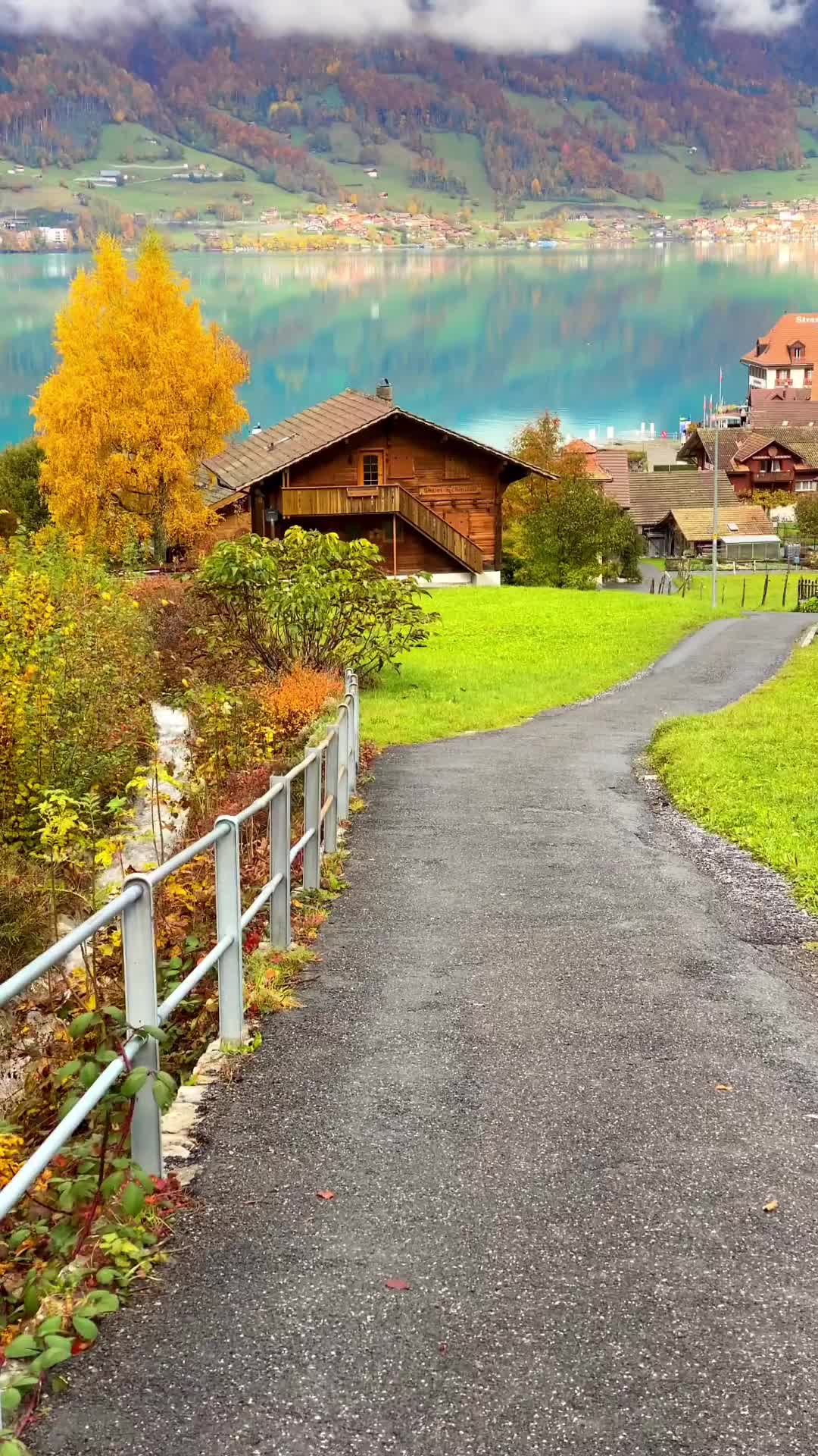 Inspiring Iseltwald in Autumn - Swiss Adventure