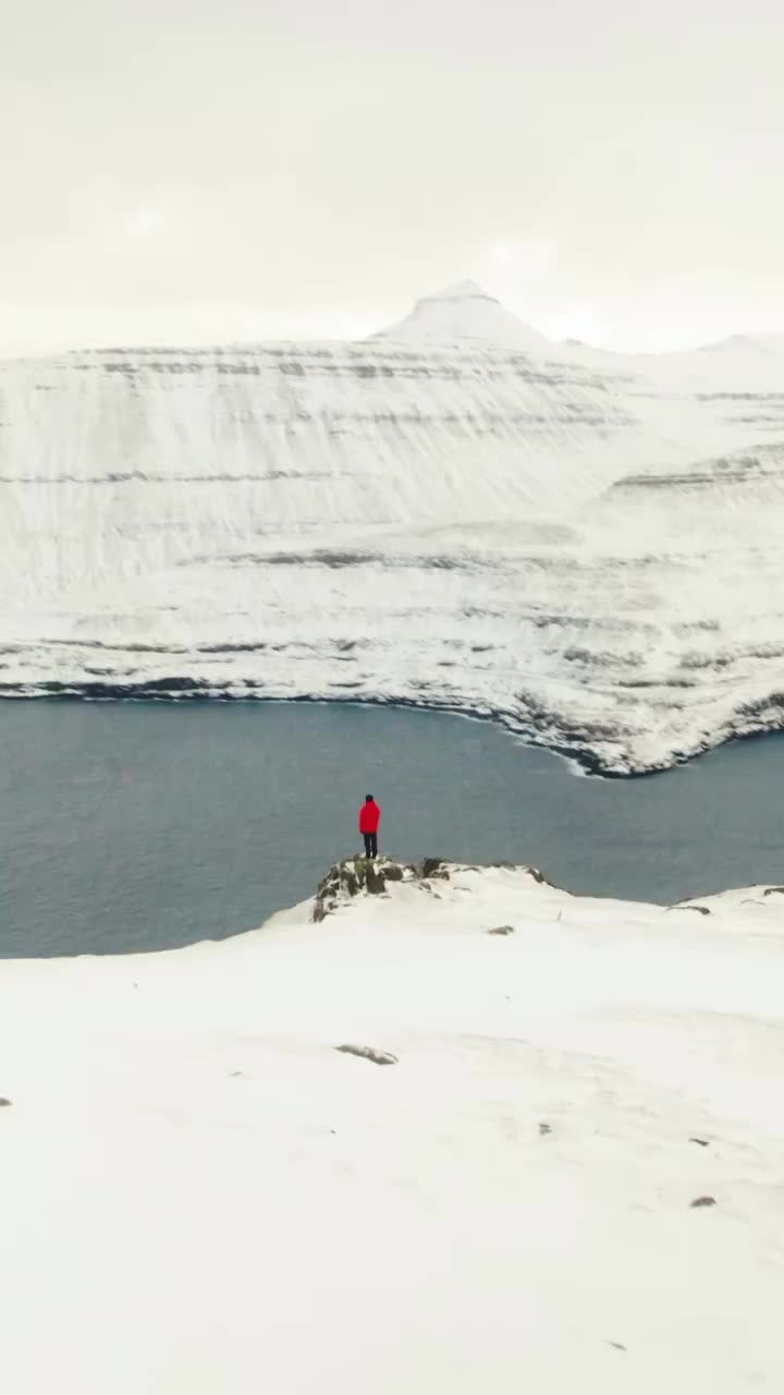 Stunning Winter Drone Footage of Faroe Islands ❄️