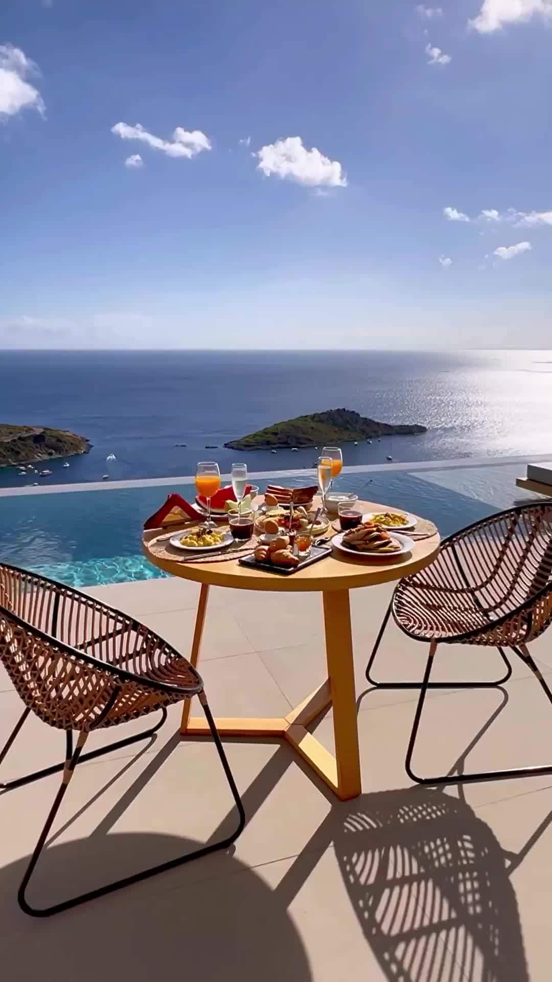 Luxurious Breakfast with a View in Zakynthos