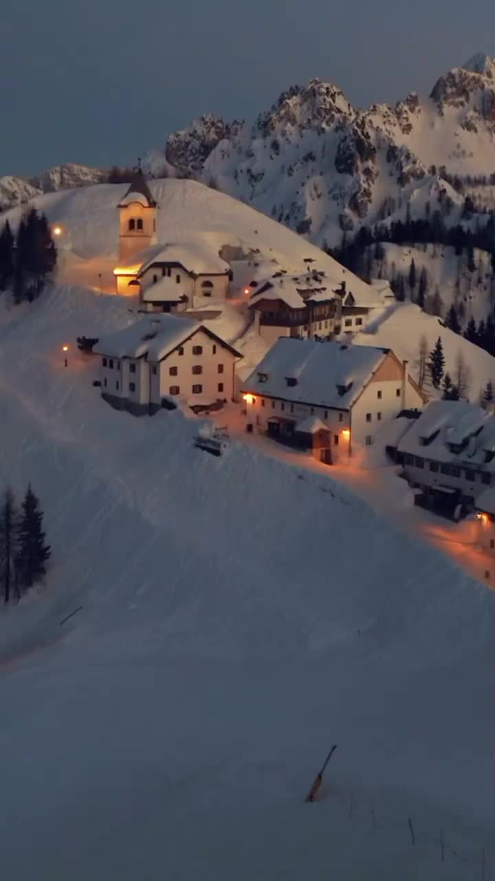 Most Beautiful Village in the Italian Alps