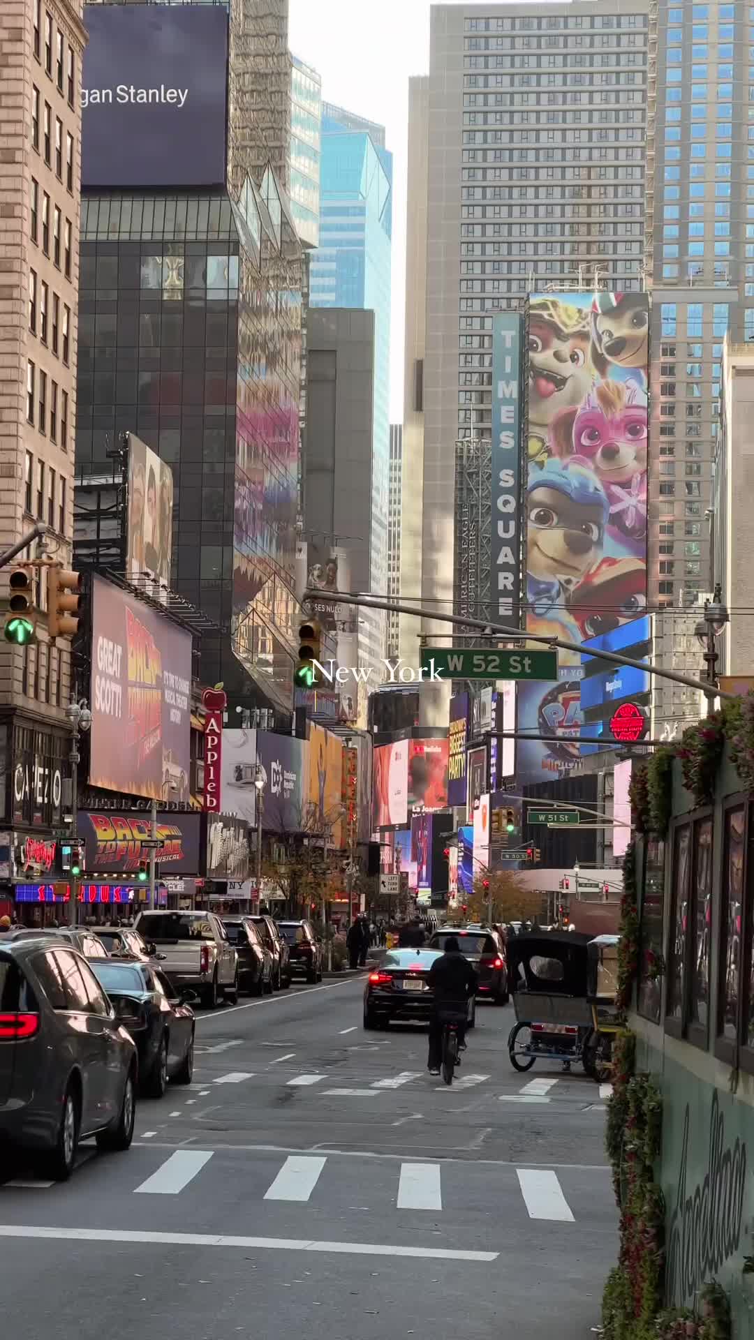Mesmerizing Times Square at Twilight | 4K iPhone 13 Pro