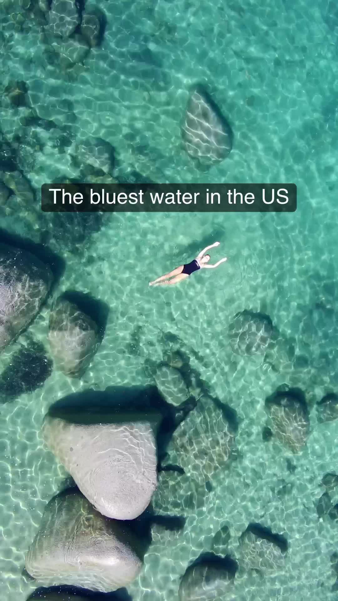 The Bluest Water in the Continental US - Lake Tahoe