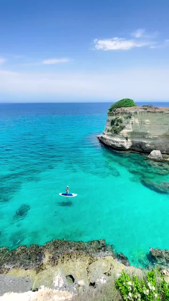 Discover the Stunning Faraglioni di Sant'Andrea, Puglia