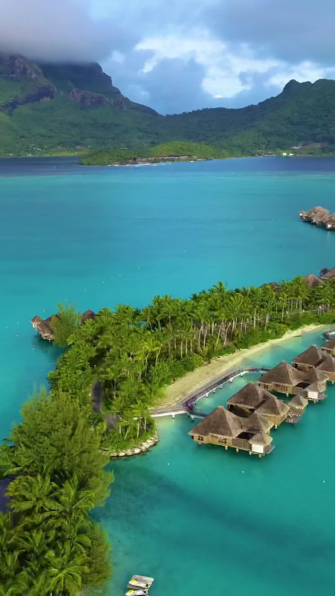 The Amazing St Regis Resort in Bora Bora