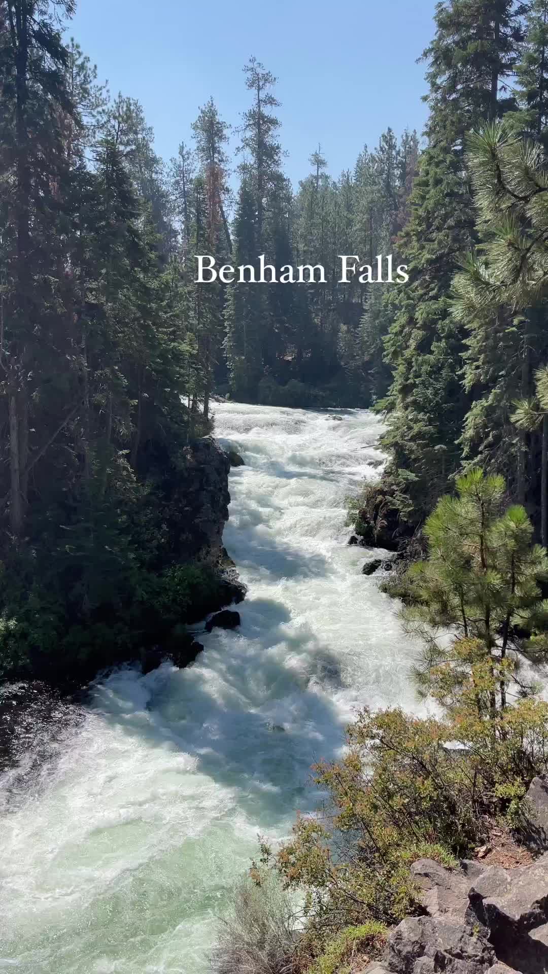 Scenic Hike to Benham Falls - Oregon Road Trip Adventure